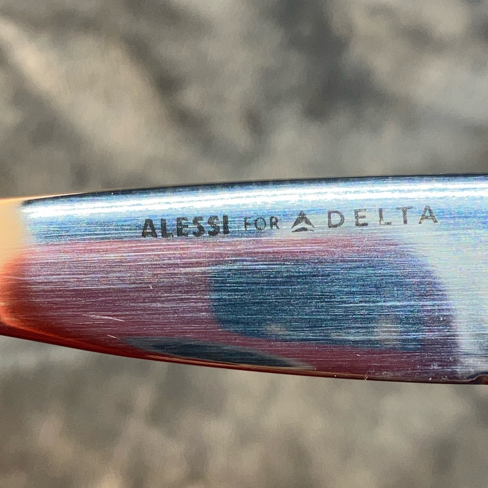 Lot of 12 Alessi for Delta Airlines Butter Knife 7-1/8" - Picture 4 of 8